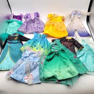 Disney Princess Clothing Lot of the 14.5" My Friend Dolls  - Fits Wellie Wishers